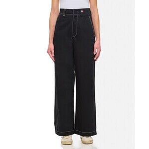 Moncler Genius Straight Fit Black Trousers With Unique Pocket Detail - NWT